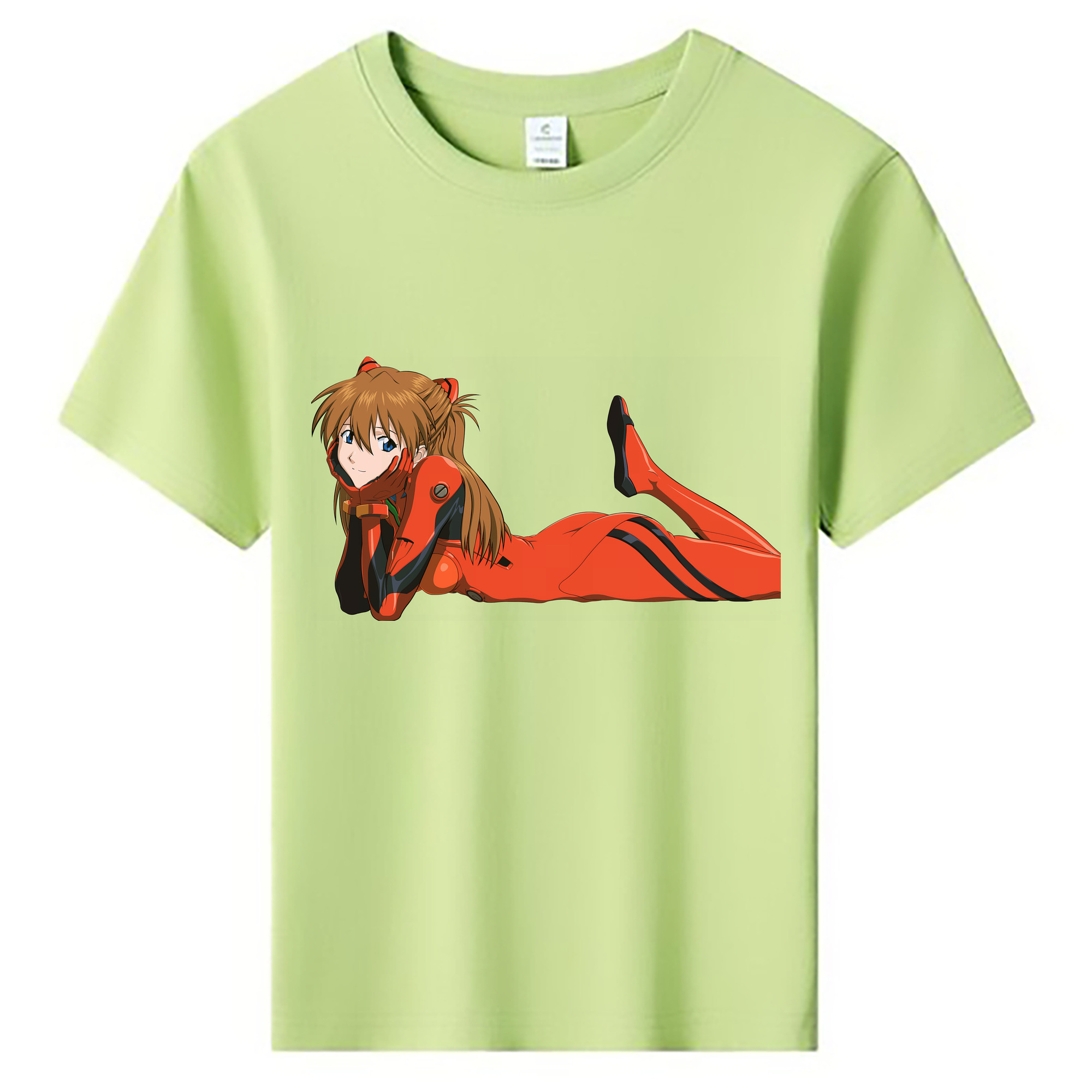 （画像用） EVA 新世紀エヴァンゲリオン 綿100％キッズTシャツ（フロントプリント）